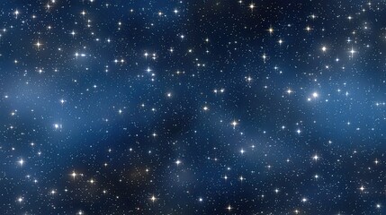 Obraz premium Vast Night Sky Filled with Bright Stars and Deep Blue Cosmic Background for Astrological Themes and Designs
