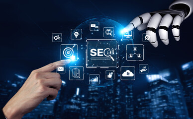 AI improves SEO visibility using intelligent optimization tools, keyword analytics, and smart marketing strategies for digital campaign success. Artificial intelligence spline