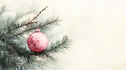 Watercolor of colorful Christmas balls, celebration decoration, ,Christmas ball,Bubbles,vector Christmas Ball Ornaments, Decoration Hand Painted, Illustration Set on white background,copy space.