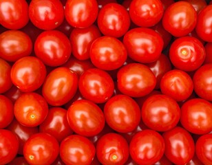 Cherry tomatoes background.