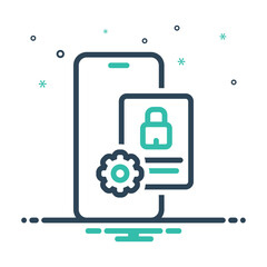 Mix icon for privacy settings