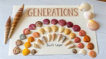 Shells Display Generations of Beautiful Colors and Patterns in Nature