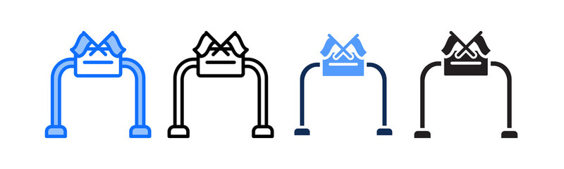 Finish Line multiple icon