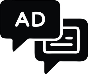 Advertising and communication icon
