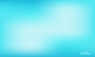 Obraz premium Sky Blue,Cloud cards Background,Summer Clear Sky poster, Abstract Light Blue Gradation Background. Soft Gradient Texture Banner Template. Modern Luxury Backdrop. Curve Layout Concept for cosmetic.