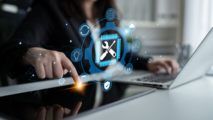 Global IT support and technical maintenance services. Providing solutions for system maintenance, ensuring business continuity with reliable 24 7 IT support. Motif