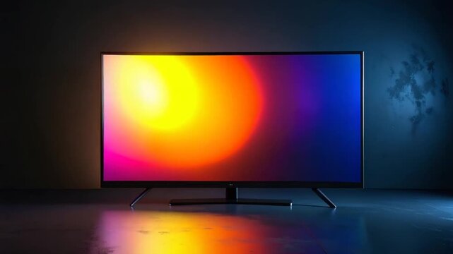 Colorful display television technology