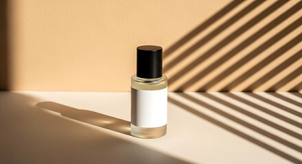 monochrome skincare product mockup