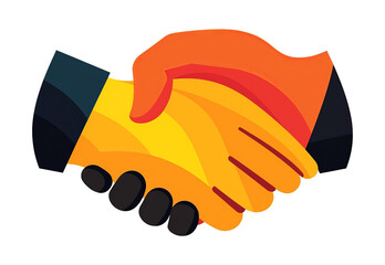 Icono apretón de mano