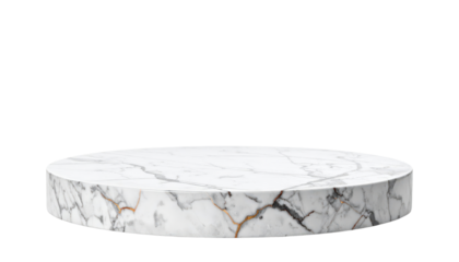 Elegant Marble Display Stand for Product Presentation and Showcase 1.