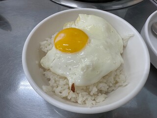 계란후라이 밥