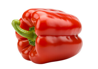 Vibrant red bell pepper for healthy meal creations