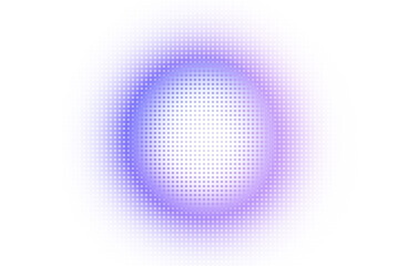 Transparent neon glowing light flares effect blurred 