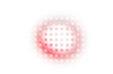 Transparent neon glowing light flares effect blurred 