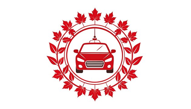 vector illustration of a red bus