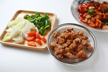 酢豚の食材