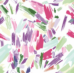 Abstract brush strokes watercolor painting patterns. seamless pattern with brush strokes. hand drawn illustration. Design for banners, wallpaper, posters, labels, and gift wrapping paper.
