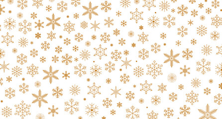 Snowflake set on isolated background. Isolated snowflake vector icon logo snow Xmas character symbol collection. Frost background. Christmas icon. Happy New Year 2026. Vector illustration