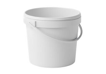 Clean, modern plastic bucket ready for your needs