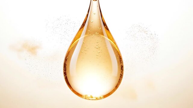 黄金の輝きを放つ美容成分を凝縮したオイルの雫