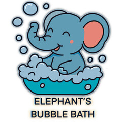  Elephant’s bubble bath enjoy life