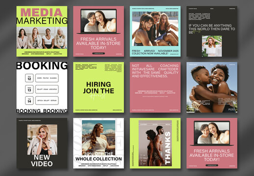 Instagram Marketing Template