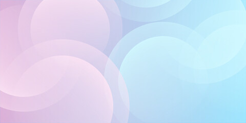 abstract background .blue and pink gradation. circle effect style. modern minimalist.eps 10