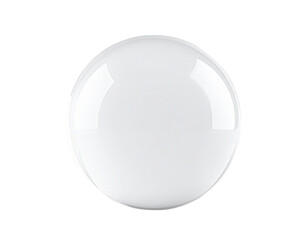 White Ceramic Plate Minimalist Design for Modern Dining.