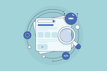 Autonomous AI agent code and configure website SEO task and enhanced search visibility. 