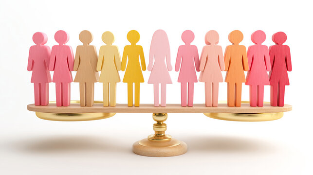 Gender equality equal rights balance fairness inclusion diversity workplace justice parity equity