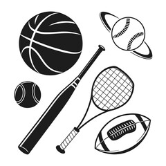 Vector art of sports