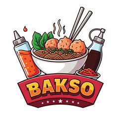 Meatball Food Mascot Logo.eps