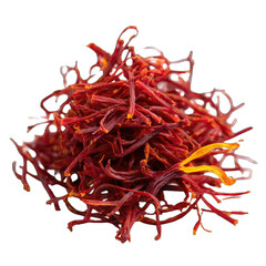 Fototapeta premium Dried saffron strands in a cluster