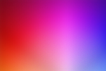 Illustration of vibrant gradient of red, pink, and blue with a subtle textured effect, creating a modern and energetic abstract background