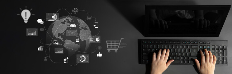 Global digital marketing strategy across communication platforms. Digital marketing drives growth,...