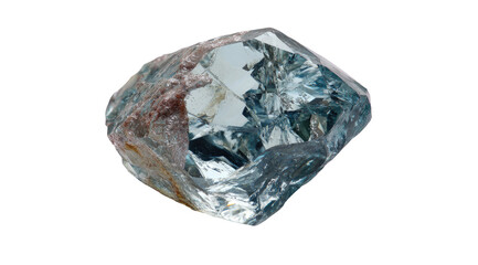 Faceted gem, translucent, intricate