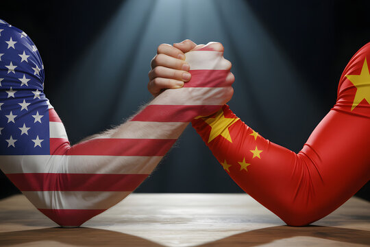 global politics and economy rivalry usa china confrontation strength and negotiation