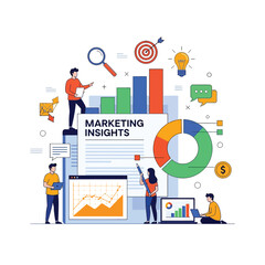 Aesthetic Digital Marketing Technology Graphic