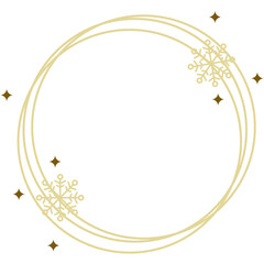 Merry Christmas and New Year Frame