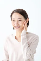 Fotobehang Muziek 美容　女性  © naka