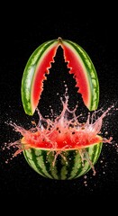 Watermelon Explosion - A Refreshing Splash of Summer Fruit.