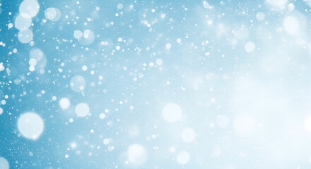 Obraz premium Winter Holiday Sparkle Background with Bokeh Lights