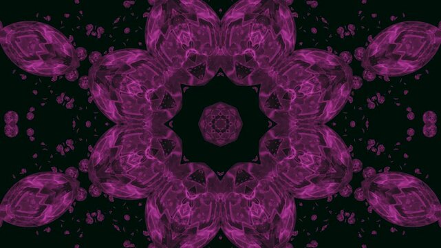 Cinematic 3D kaleidoscope sequence with a dramatic mandala reveal, deep colors, and widescreen ornamental patterns for film titles, documentary interludes, and high-impact social media ads