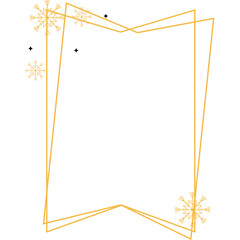 Merry Christmas and New Year Frame