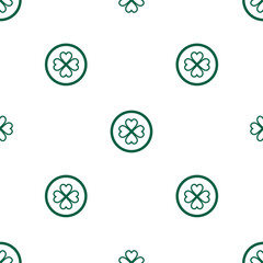 Inspired by Irish traditions, the pattern features symbols of luck and harmony.