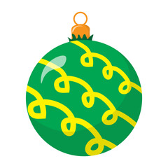 Christmas Ball Illustration