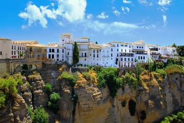 Obraz premium The cliff town of Ronda in Spain