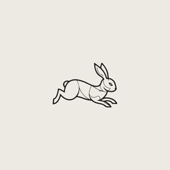 rabbit vector illustration