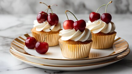 Cherry Classic Cupcake Perfection