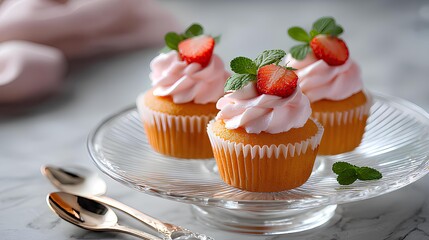 Strawberry Cupcake Delight